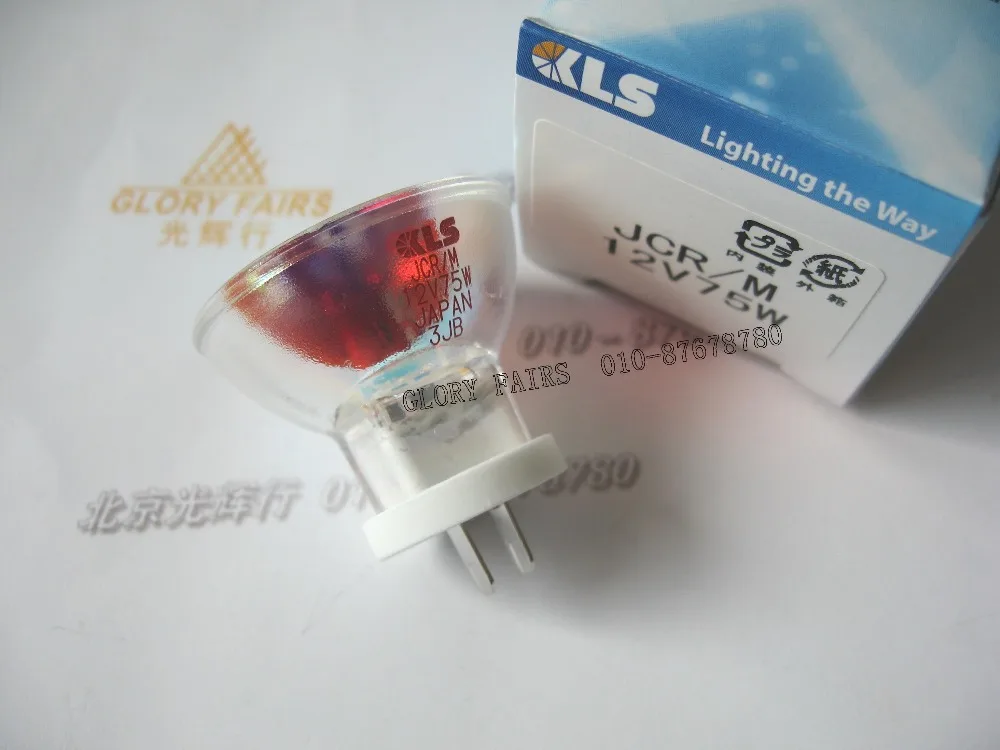 KLS JCR/M 12V75W галогенная лампа JCR/M12V75W Стоматологическая отверждение 12V 75W MR11 35mm