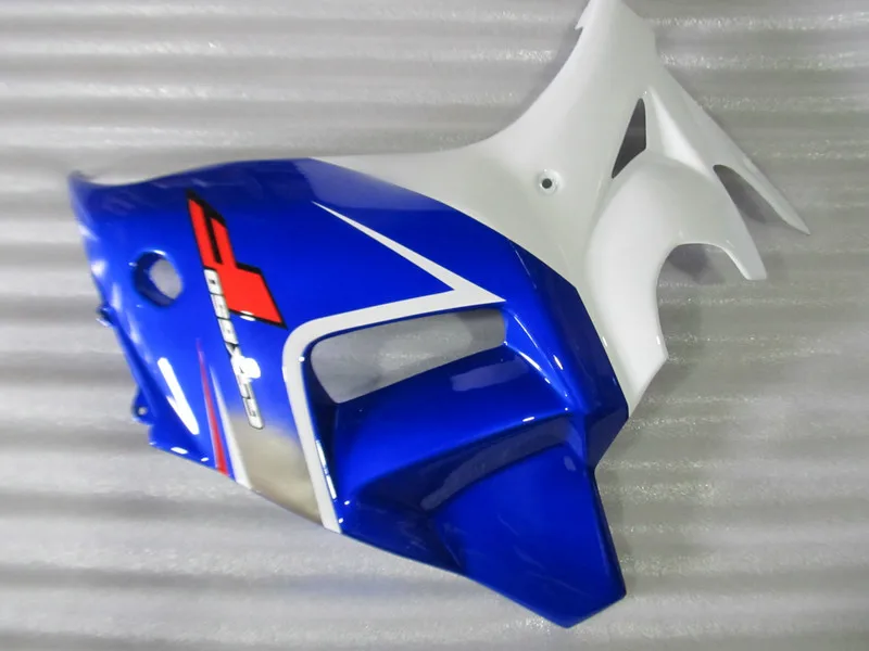 

The right side Fairing kit for SUZUKI GSX650F 08 09 10 GSX650F 2008 2009 2010 ABS white blue Fairings part SR02