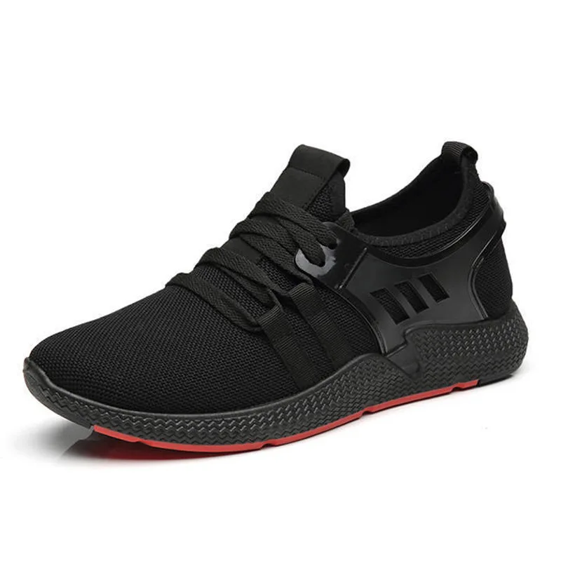 

Korean version men's sports trend comfortable casual men's shoes flying woven mesh breathable sports wind single shoes