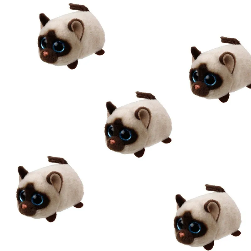 

Ty 10cm Candy the Pug Dog Plush Stuffed Animal Collection Soft Big Eyes Doll Toy