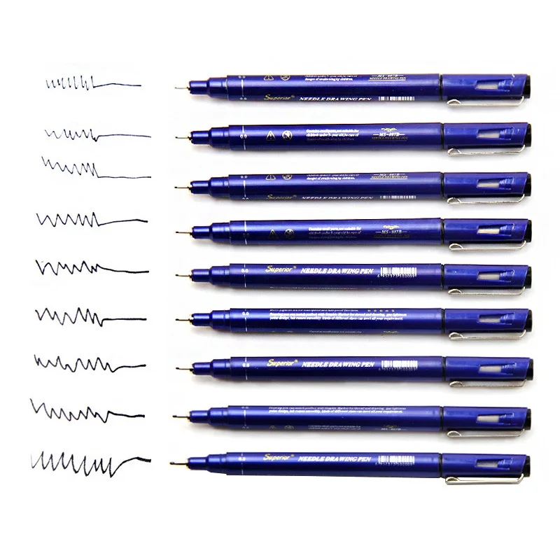 

1pc Pigment Marker Micron Hook Line Drawing Marker Pen For Sketch Manga Painting Marker Pen Art Supplies Liner Stationery