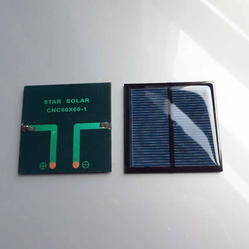 10 шт. 1 В 500MA мини Панели солнечные PV Малый солнечных батарей модуль DIY Солнечное Мощность