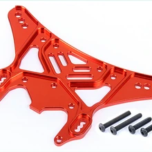 Rovan 1/5 rc автомобиль газ CNC Металл 8 мм сплав задняя ударная рама для LOSI 5IVE-T Rovan LOSI 5 t