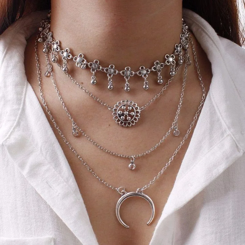 

KEORMA Simple sen necklace necklace with a Korean style pendant pearl necklace