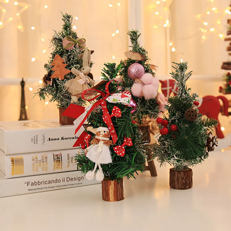 6 стиль Dreamy 26 см мини-елка Цветочный декор для стола праздничные вечерние украшения Рождественский подарок фестиваль украшения Новинка