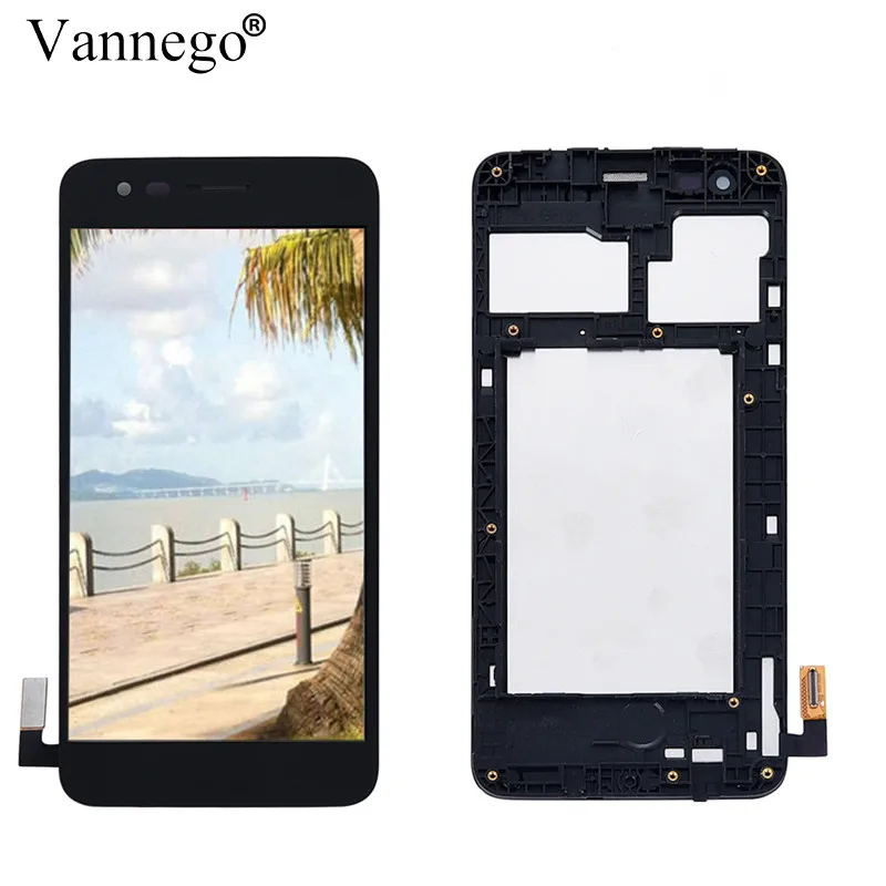 

5.0'' For LG K4 2017 M160 LCD Display Screen With Touch Screen Digitizer Assembly m151 m160e Lcd Repair Parts With Frame