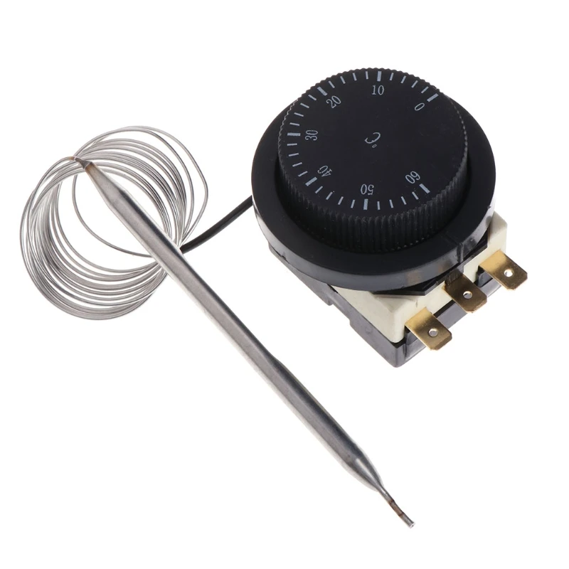 

250V/380V 16A 0-60C Temperature Control Switch Capillary Thermostat Controlled