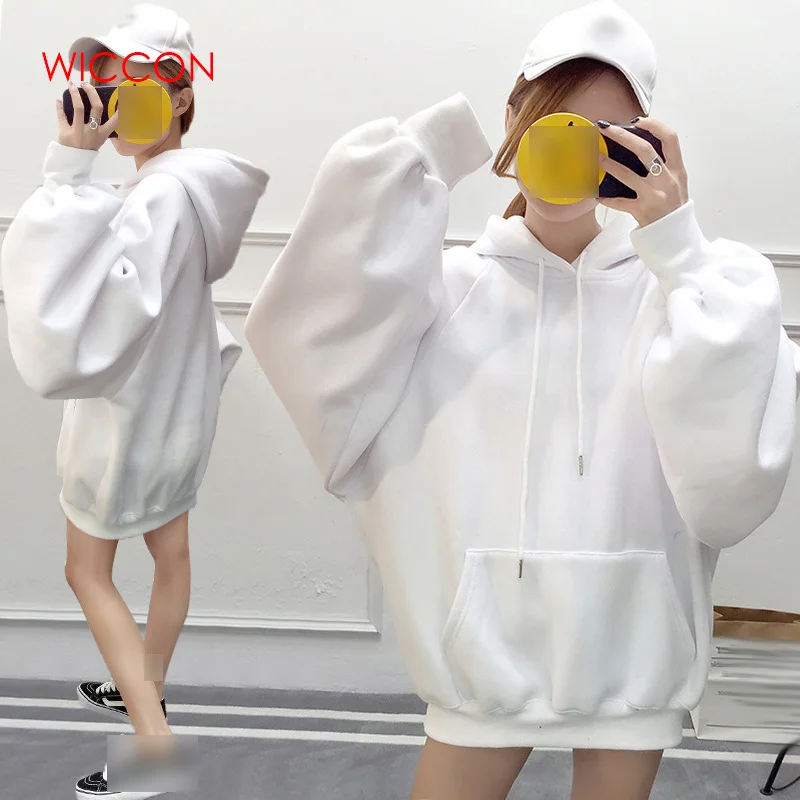 

Women New Arrival Oversized Hoodies Ladies O-neck Female Autumn Winter Casual Long Sleeve Pullovers Hoodie Sweatshirts