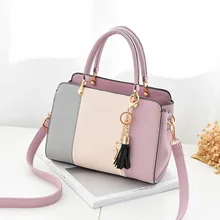 Модная женская сумка, Женская Корейская версия, классическая элегантная цветная сумка через плечо, диагональная посылка, новая женская сумка
