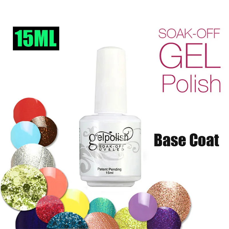 2019 New Professional LED UV Soak Off Gel Rubber Base Coat UV Nail