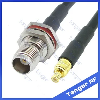 

Hot Selling Tanger MCX male plug to TNC female jack straight RF RG58 Pigtail Jumper Coaxial Cable 20inch 50cm High Quality