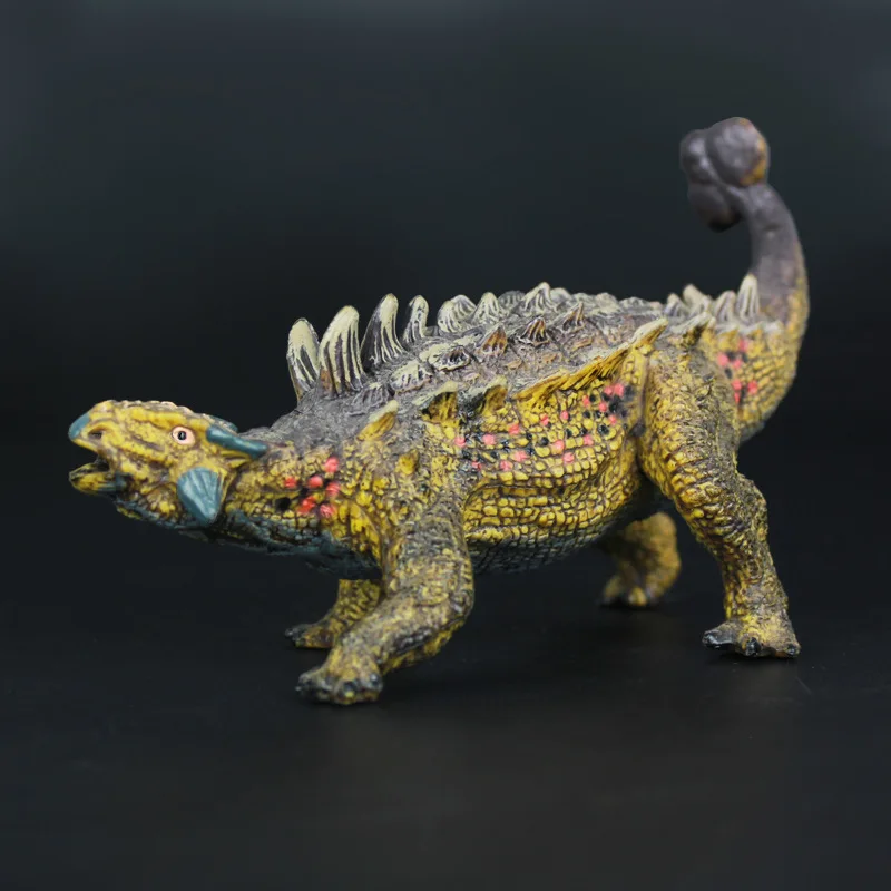 Ankylosaurus искусственный динозавр модель рождественский подарок|Игровые фигурки и