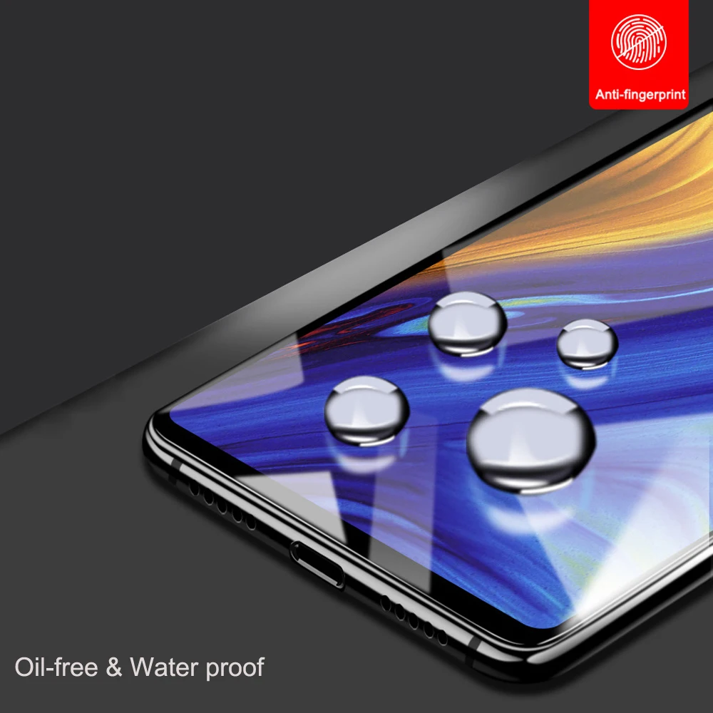 Закаленное стекло 9D с полным покрытием для xiaomi MIX 2 2S 3 защитная пленка экрана