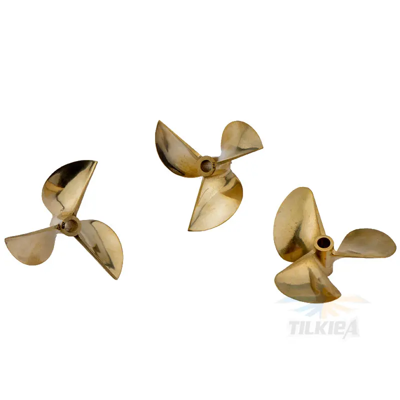 7214 3Blade Bronze Propeller for Prop 1/4 6.35mm Shaft RC Boat New