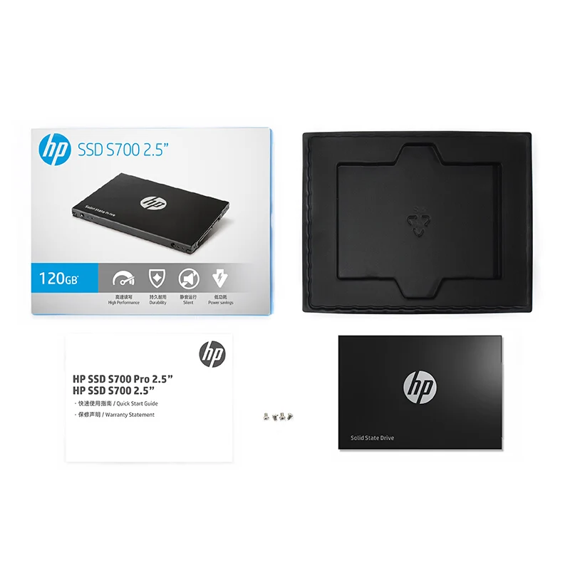 Hp ssd 500 Гб sata3 Внутренний твердотельный накопитель 2 5 жесткий диск HDD S700 550 МБ/с. SATAIII