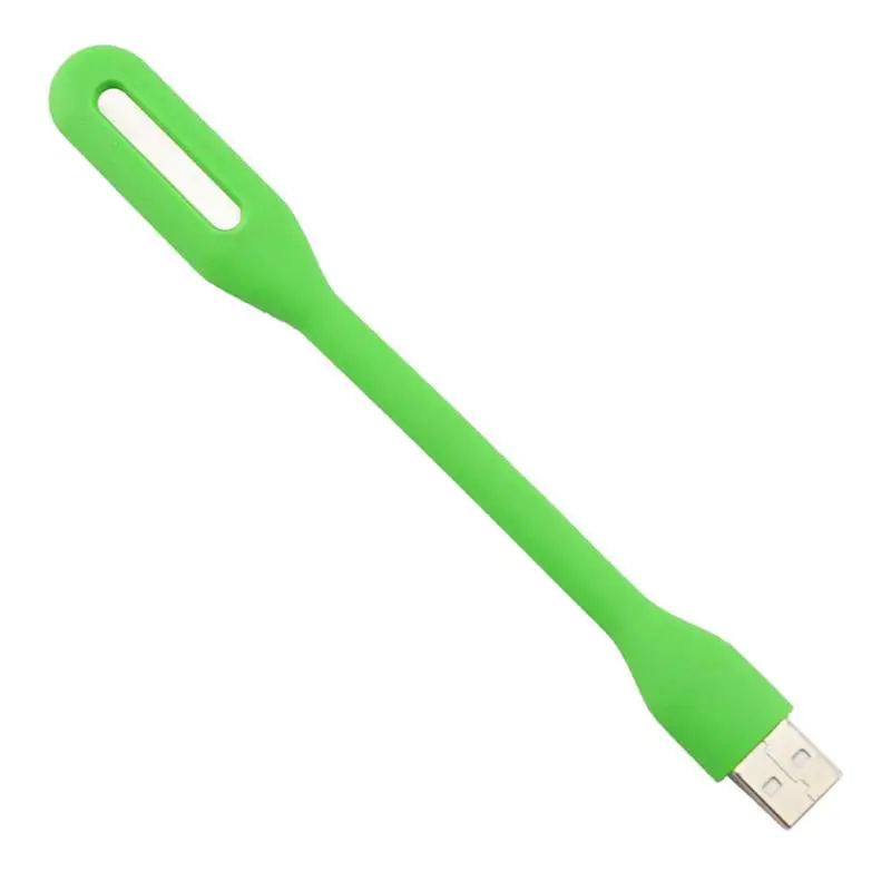 Мини светодиодный USB флэш светильник для чтения гибкий яркий ночник Портативный