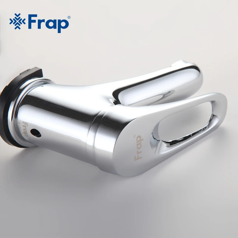 FRAP 1set Deck-mounted basin sink mixer faucet wash basin restroom sink torneira tap grifo sink faucet Cold hot water F1036