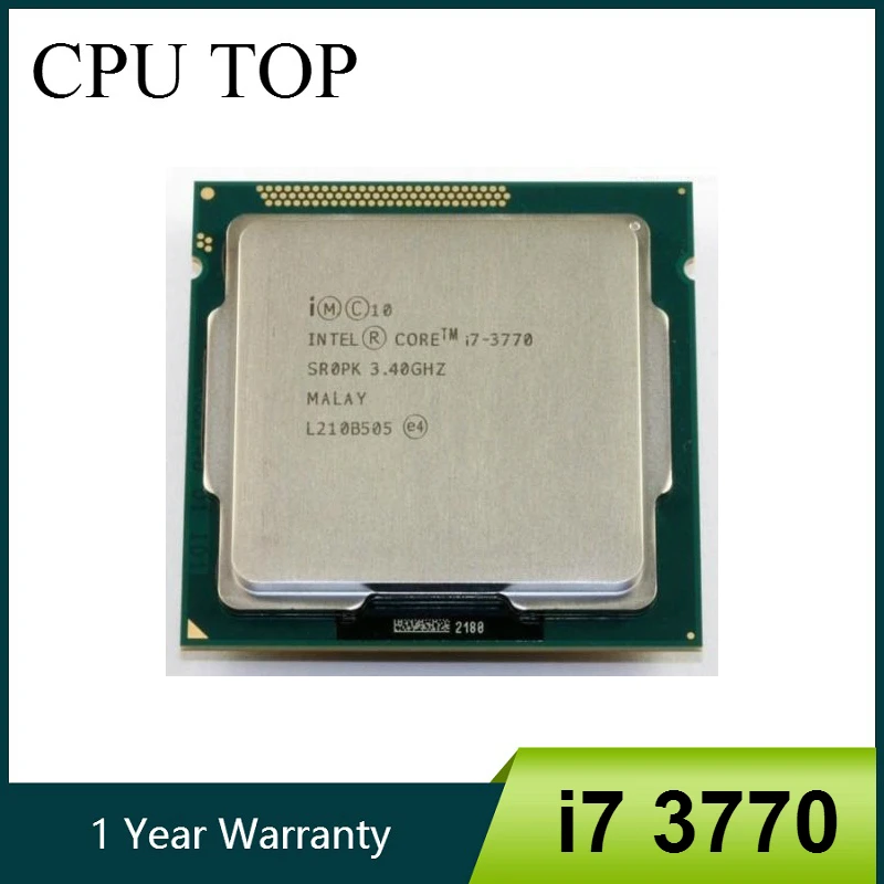 latest processor intel Core i7 3770 3.4GHz SR0PK Quad-Core LGA 1155 CPU Processor mobile processor list