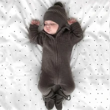 Tinypeople Baby Knitted jumpsuits boys Cotton Plaid Playsuit Winter girls Overall Infant clothes toddler Onesie Rompers 2018 Tinypeople Baby Knitted jumpsuits boys Cotton Plaid Playsuit Winter girls Overall Infant clothes toddler Onesie Rompers 2018