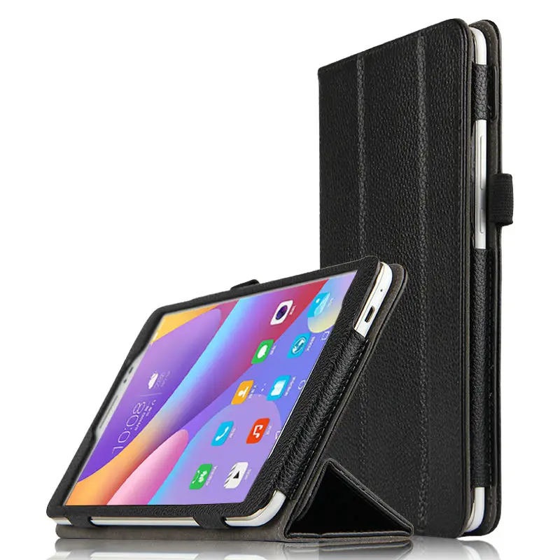 Case Cowhide For Huawei MediaPad T2 8Pro Genuine Smart cover Leather Protective For HUAWEI Honor Tablet 2 JDN-W09/AL00 Protector