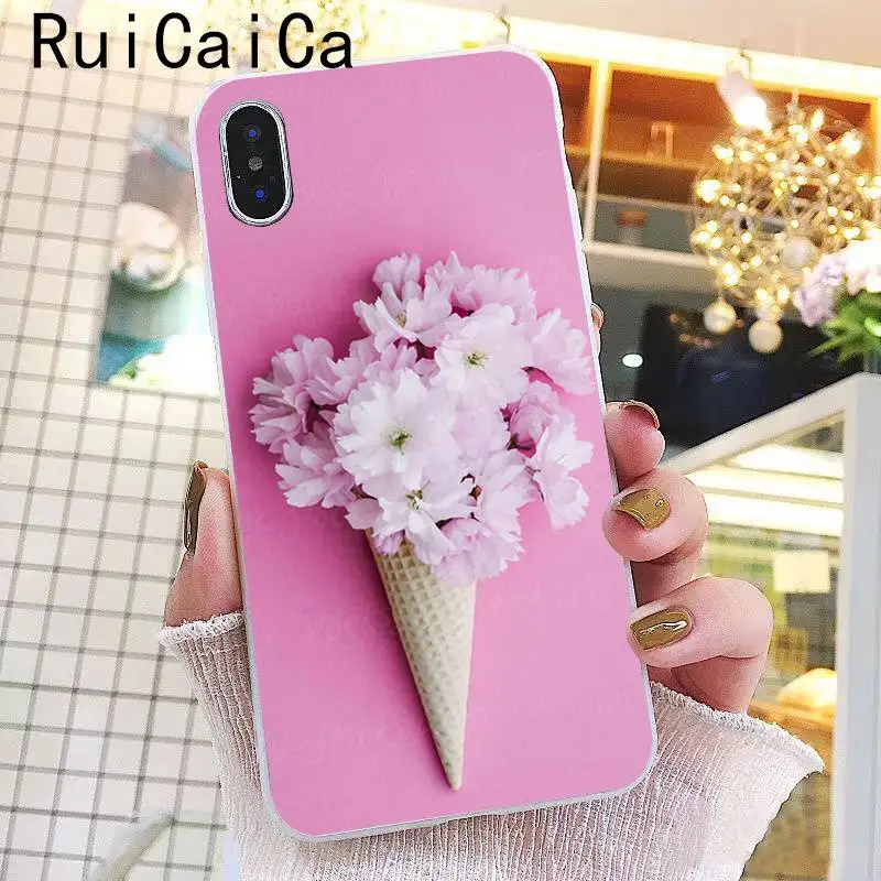 candy colors ice cream Flower Pizza Peony