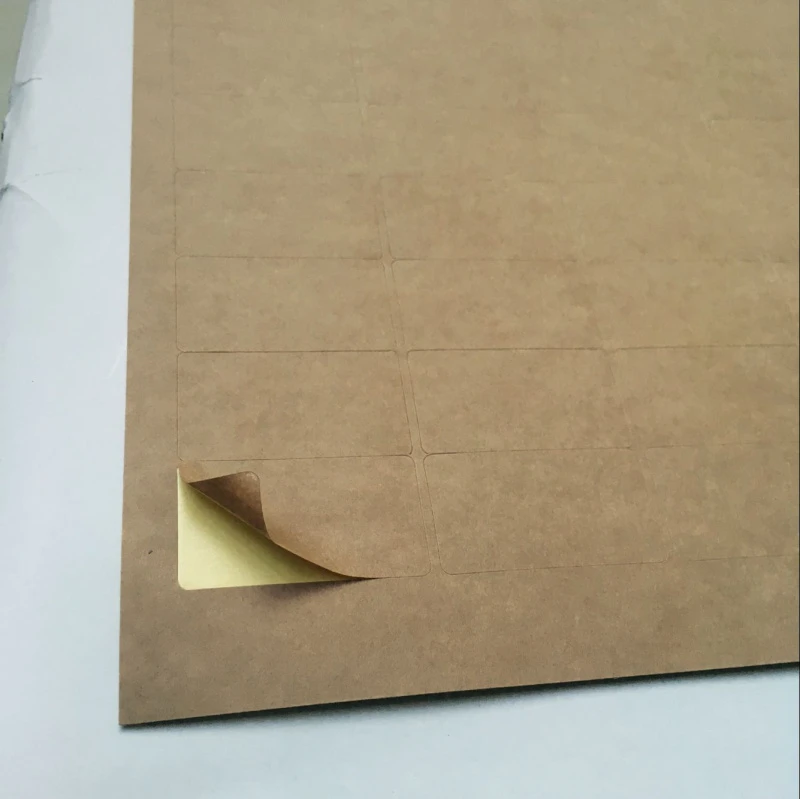 A4 size sticky labels