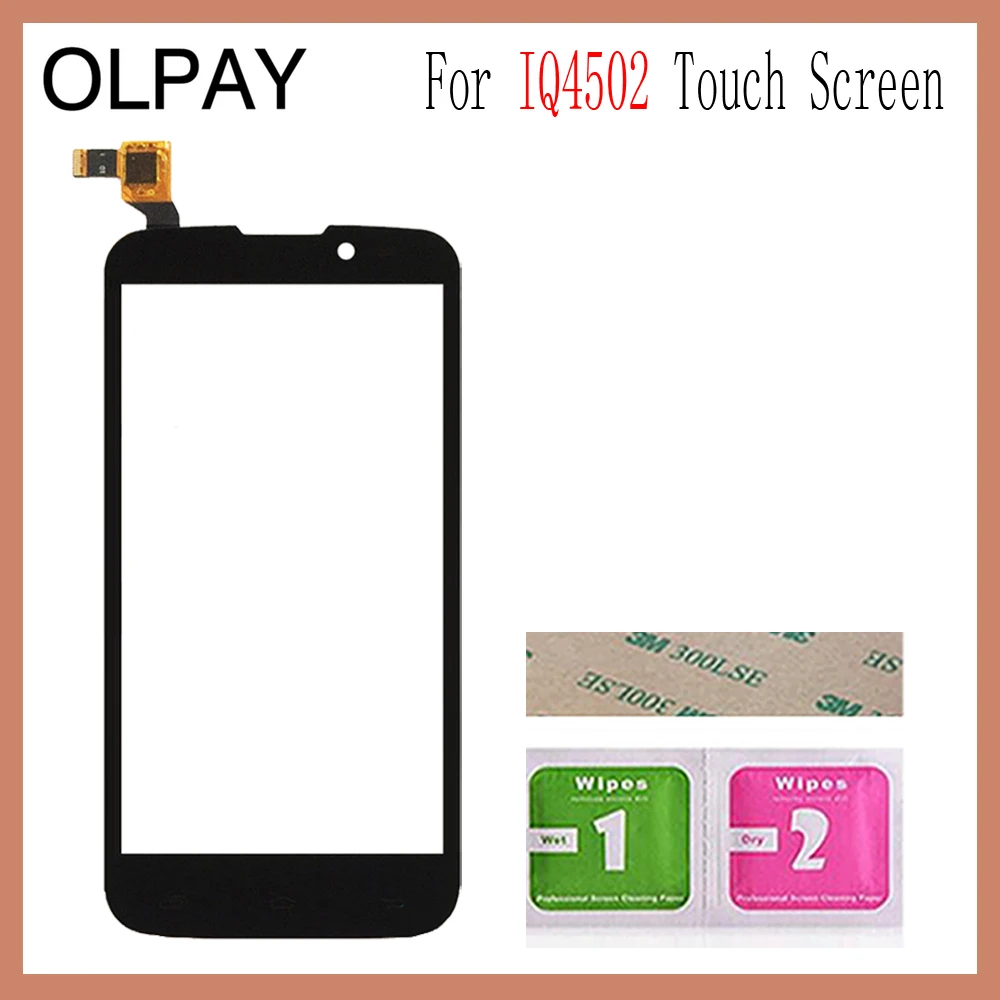 OLPAY 5.0'' Touch Panel For Fly IQ4502 IQ 4502 Qud ERA Energy 1 Touch Screen Glass Digitizer Panel Lens Sensor Glass
