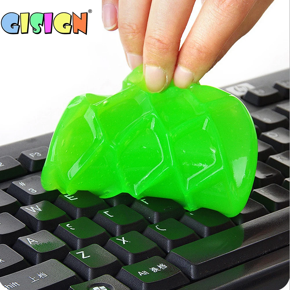 Клавиатура Lizun Slime клей волшебный гель Супер Пыль Чистая глиняная грязь принадлежности игрушки для клавиатуры ноутбука