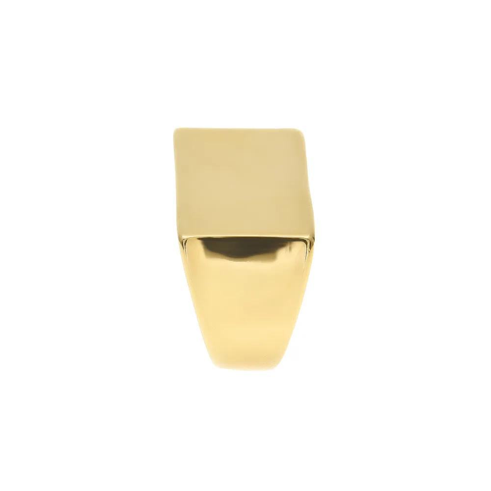 Индивидуальные хип-хоп кольца на два пальца нержавеющая сталь 316 L золотого цвета мужские панковские байкерские кольца женские вечерние крутые кольца ювелирные изделия