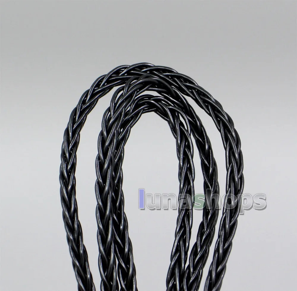 Xlr balanceado 3.5mm 2.5mm 8 núcleos prata