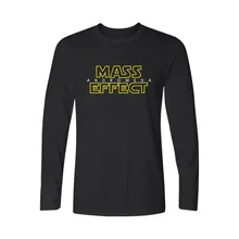 New Mass Effect 3 N7 T Shirt Long T Shirt Men Brand New Print Long T Shirt Men Tops Hip Hop Tee T-shirt O Neck Casual Clothers