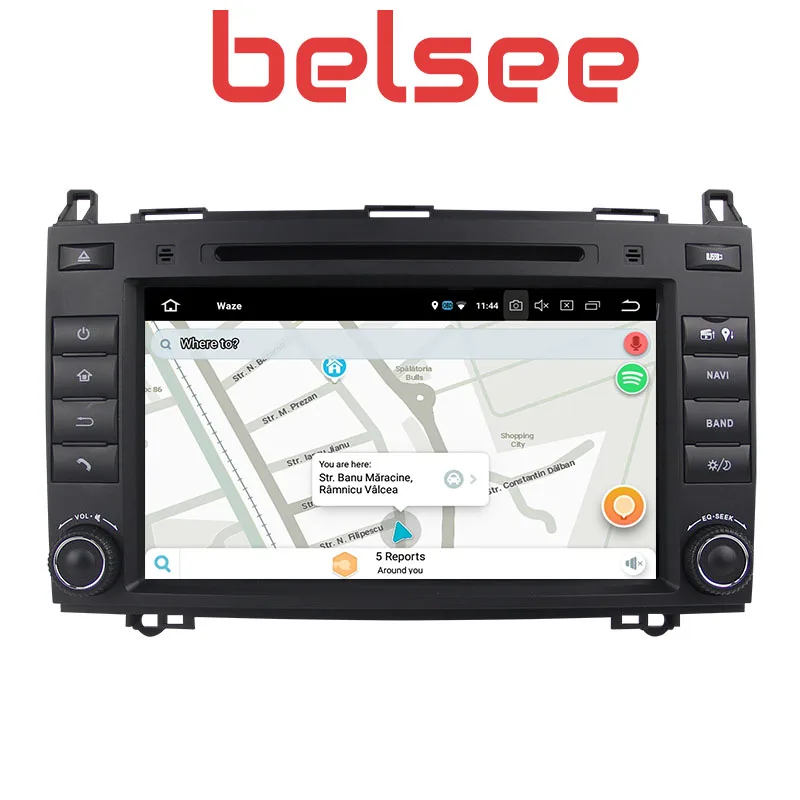 Belsee Android 8,0 Авторадио автомобильный gps навигационный блок Mercedes Benz A-Class W169 B200 B180 B-Class W245 Sprinter Viano Vito