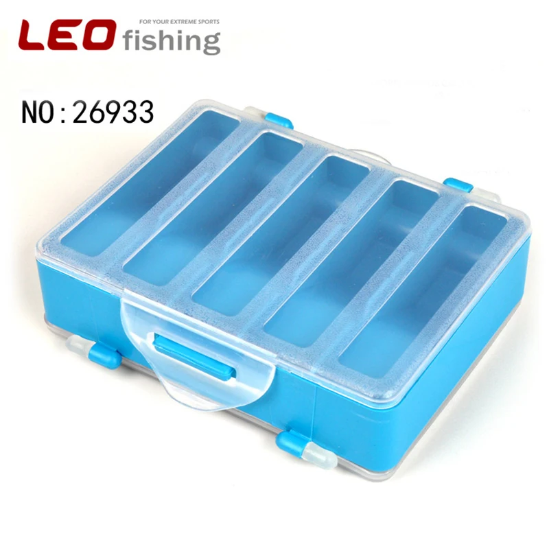 Leo Fishing Tackle Box 26933 Plastic Double Sided Explosion Hook Boxes