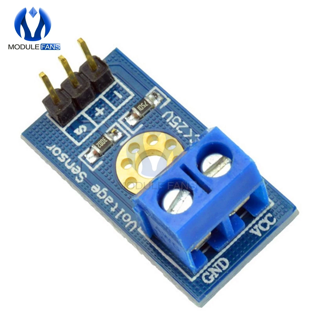 Стандартный модуль датчика напряжения электронные кирпичи для робота Arduino