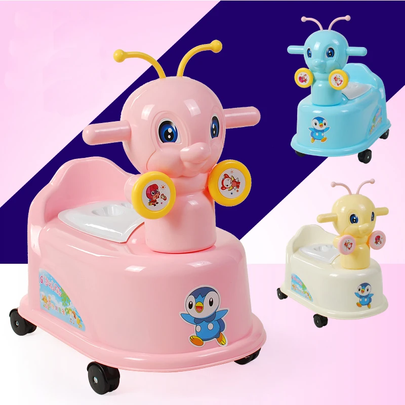Lovely Bee Musical Baby Potty Toilet Kids Potty Baby Potty Portable