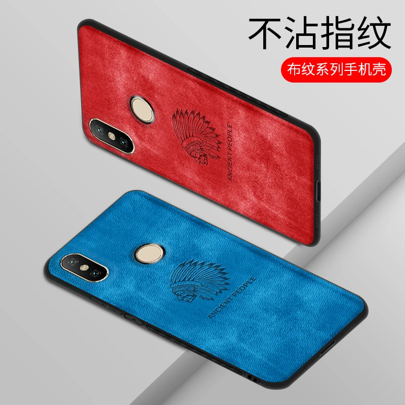 Чехол для Xiaomi Redmi 6 из силиконовой ткани мягкий чехол ТПУ 5 Plus / Note (Global)
