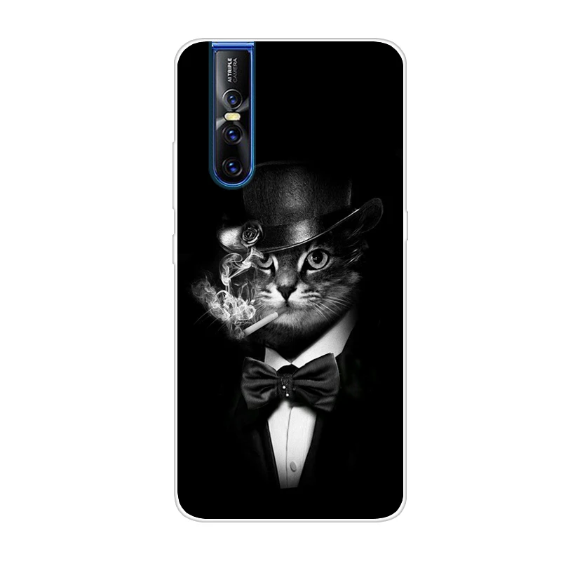 For VIVO V15 Pro Case Silicone TPU Protective Cover Cartoon Phone Case For VIVO V15 Pro V15Pro V 15 Pro VIVOV15 Case Soft