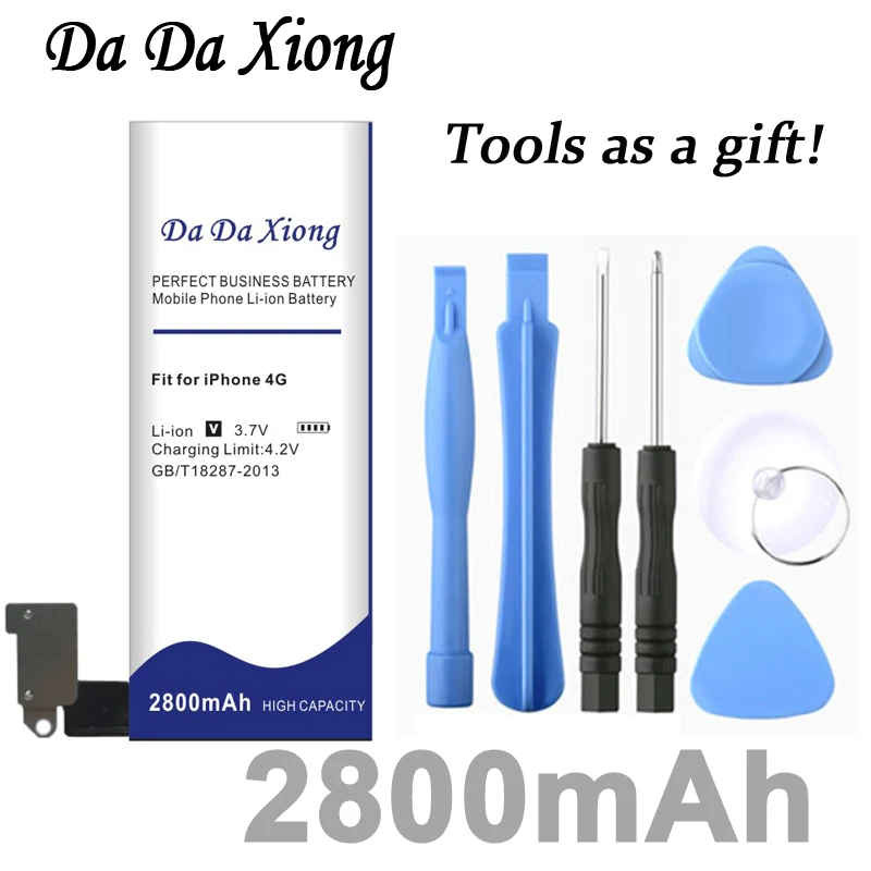 

DaDaXiong 2800mAh Battery For iPhone 4 4g +Free Tools