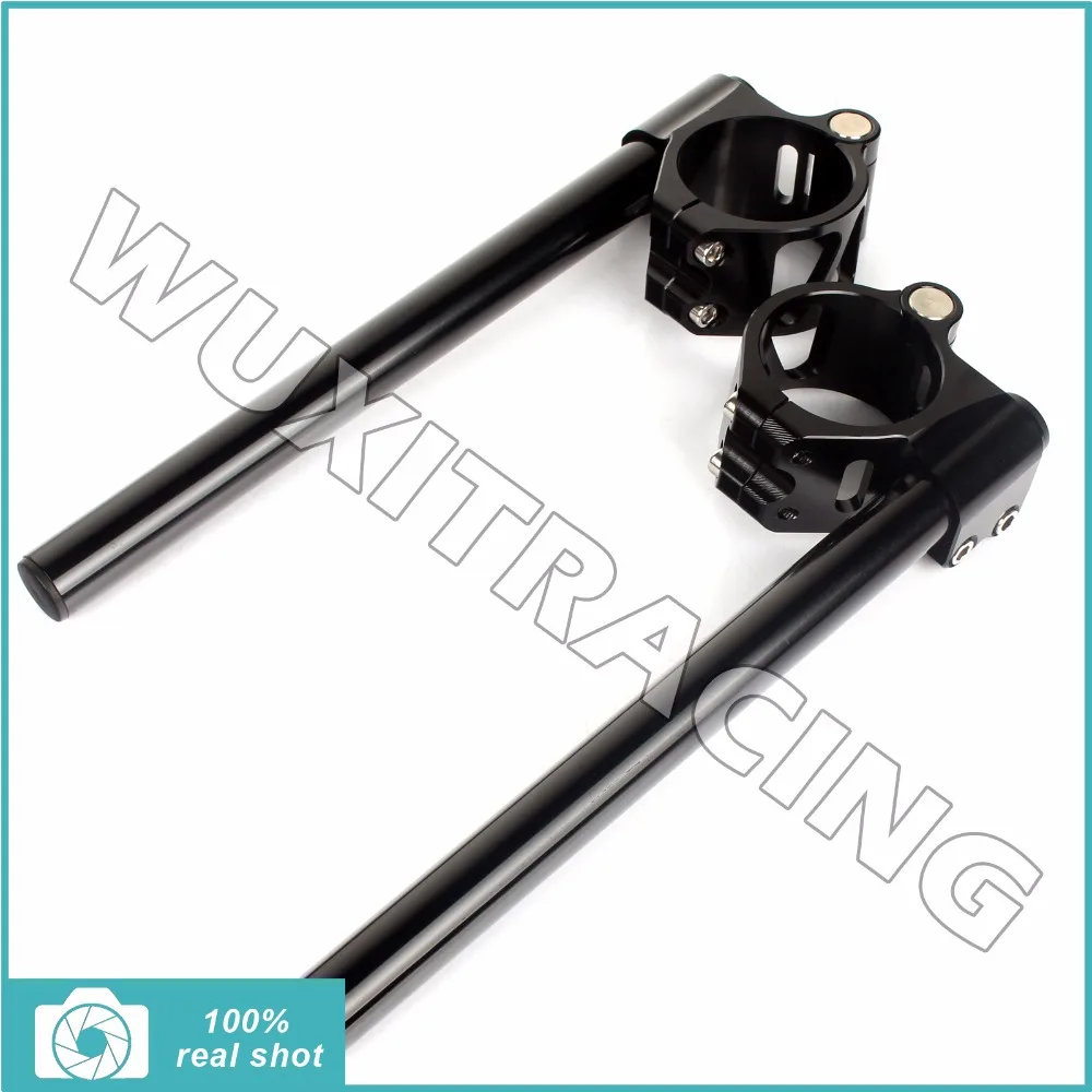 7/8" 52MM Billet Split Clip On Clip Ons Handlebars Handle Bars for