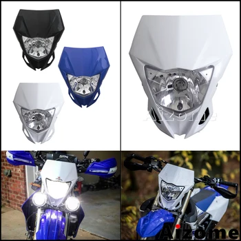 

Universal Motorcycle 35W Headlight Fairing For Yamaha WR250F WR450F Kawasaki KLX KX Motocross Head Light Headlamp Dirt Bike