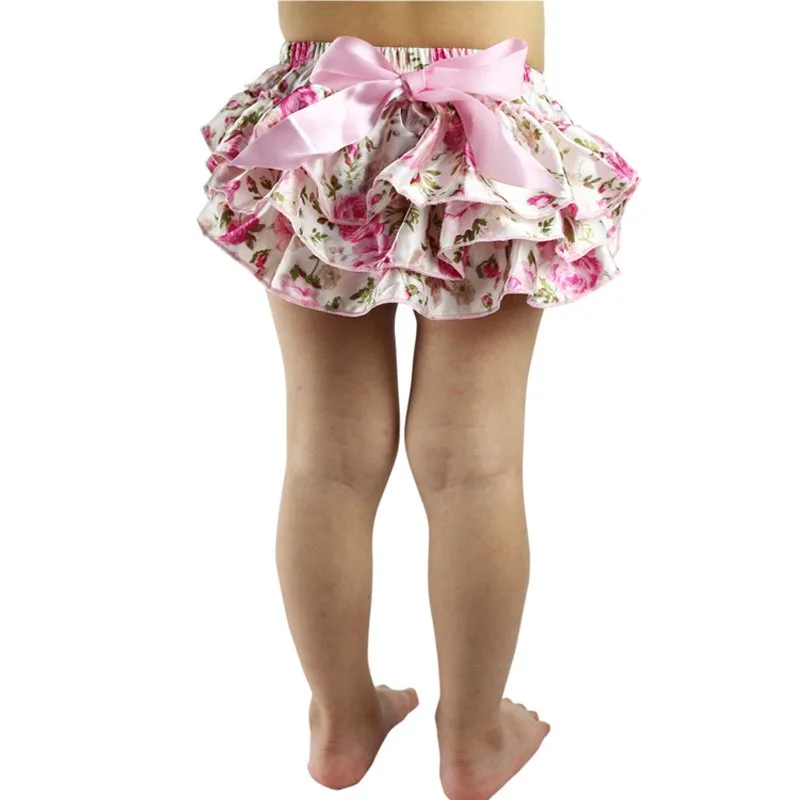 Блумер С рюшами для маленьких девочек, юбка-американка принцессы, трусики, шорты-памперс, летние трусы, подгузники, юбка из полипропилена, MU877504