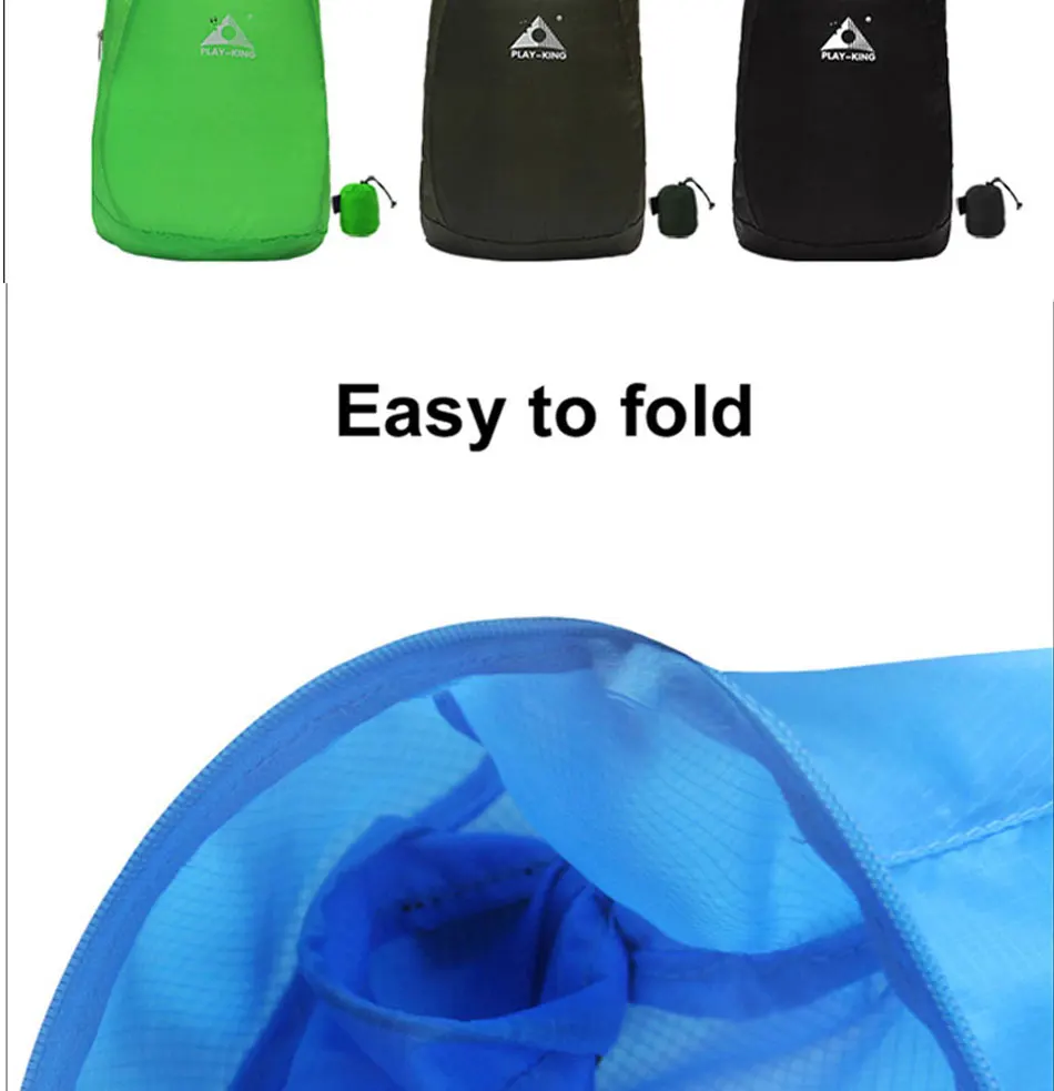 Bolsa de Nylon Pacote para as Mulheres Caminhadas ao ar Leve Mochila Dobrável Impermeável Ultraleve Homens Viagem Livre Ciclismo 14 Impermeável Dobrável Ultraleve Pacote para As Mulheres