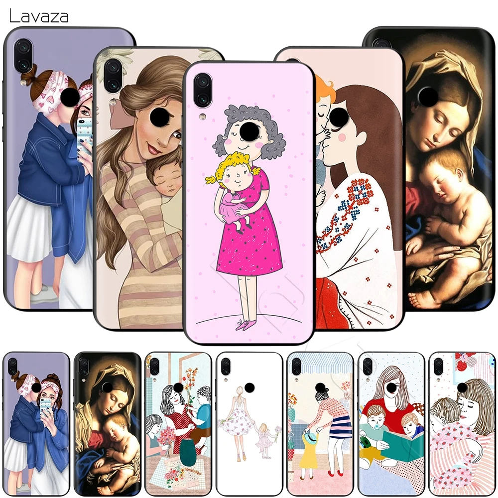 

Lavaza Gentle Beautiful Mother Cute Child Case for Xiaomi Redmi Note 4A 4X 5 5A 6 6A 7 S2 Pro Go Prime Plus