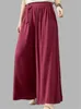 Pantalon style style bohémien à jambes larges pour femme, jupe, mode, grande taille, M- 6XL, 7XL, coton et lin, été 2022 ► Photo 2/6