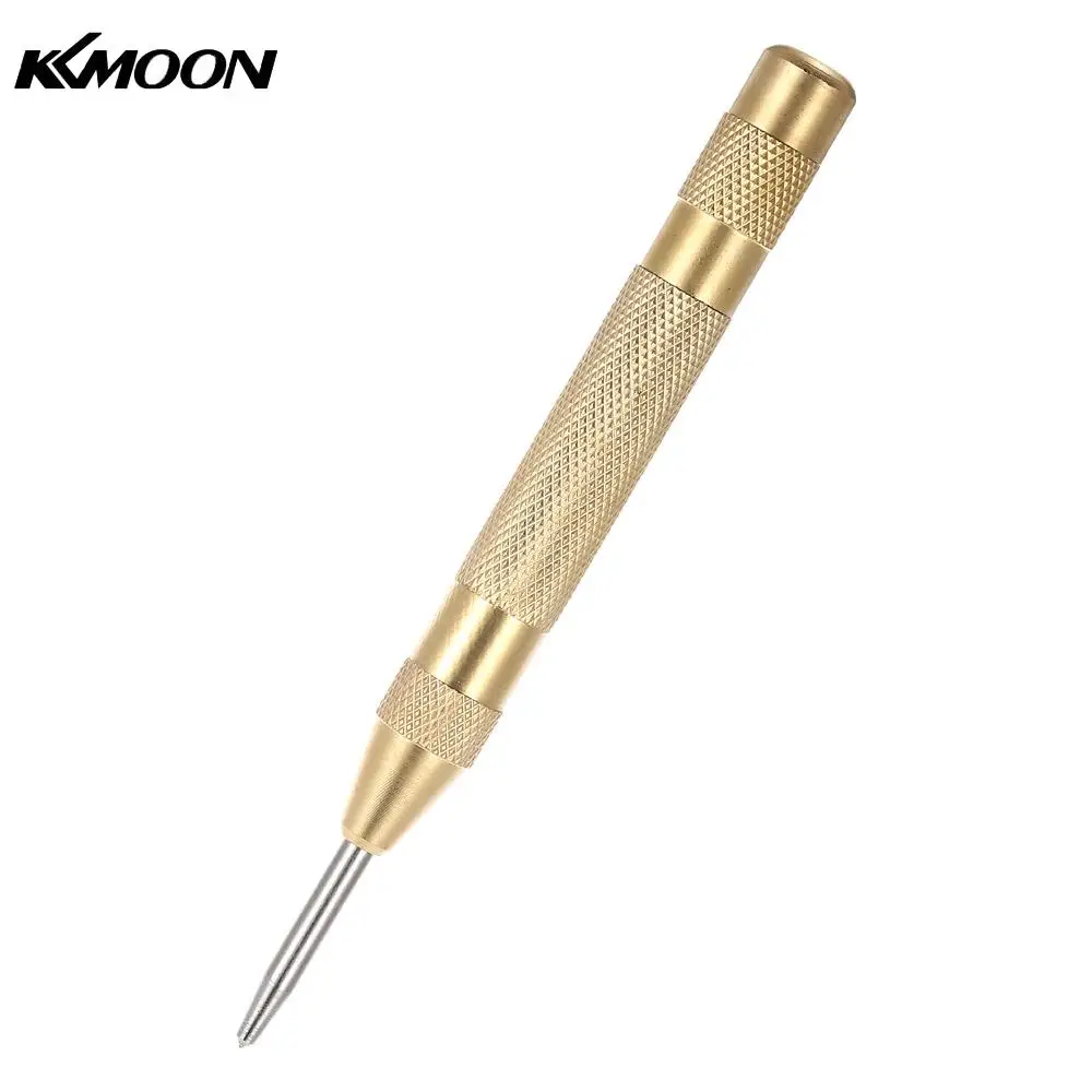 128mm HSS 5 Inch Automatic Center Pin Punch Spring Loaded Marking