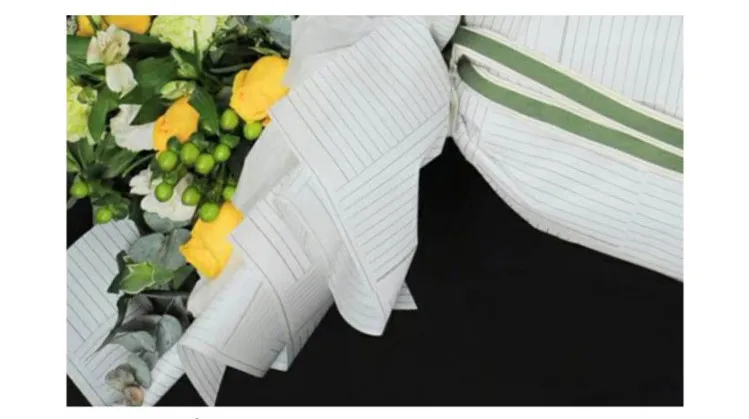 Креативные линии любви Водонепроницаемая оберточная бумага для цветов 20 шт./лот Бумага Упаковочная для букетов