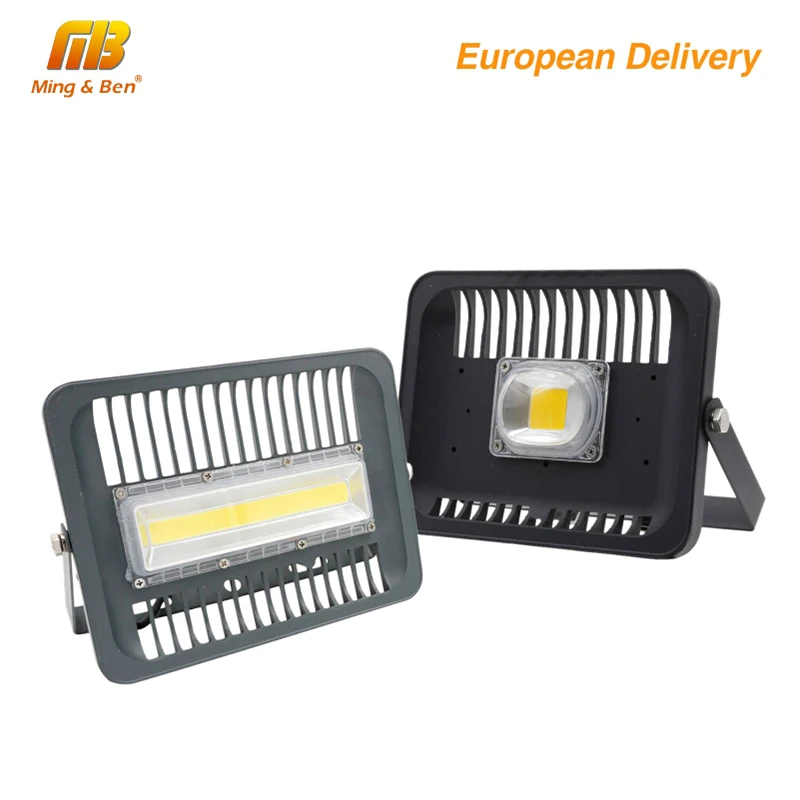 

LED Floodlight 30W 50W 100W Outdoor Lighting AC 220V High Brightness IP65 Waterproof CE For Square Garden Garage Ship form ES RU