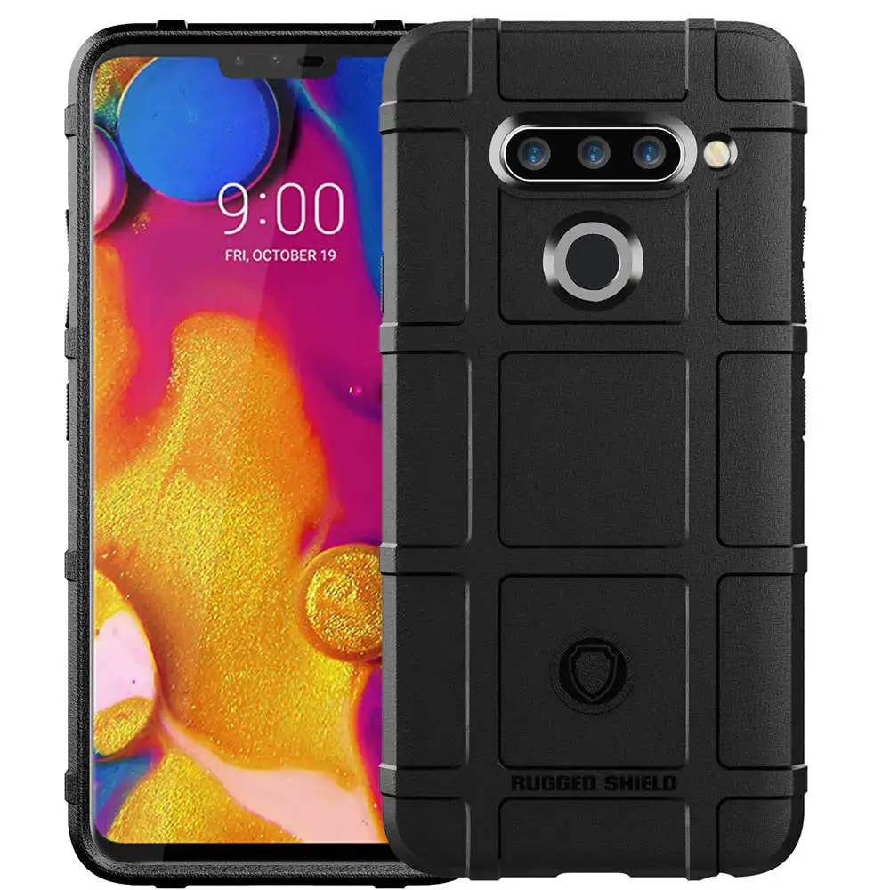 LMV405 Back Case For LG V40 ThinQ Shockproof Skin Soft Rubber lg v40 thin q V405 TPU Bumper Phone Cover v40thinq case | Мобильные