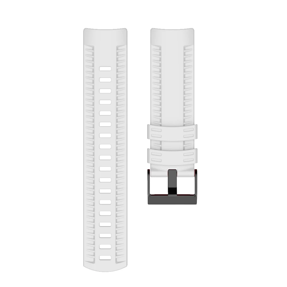 Durable Soft Silicone Outdoor Sport Watch Band Strap, 24mm,