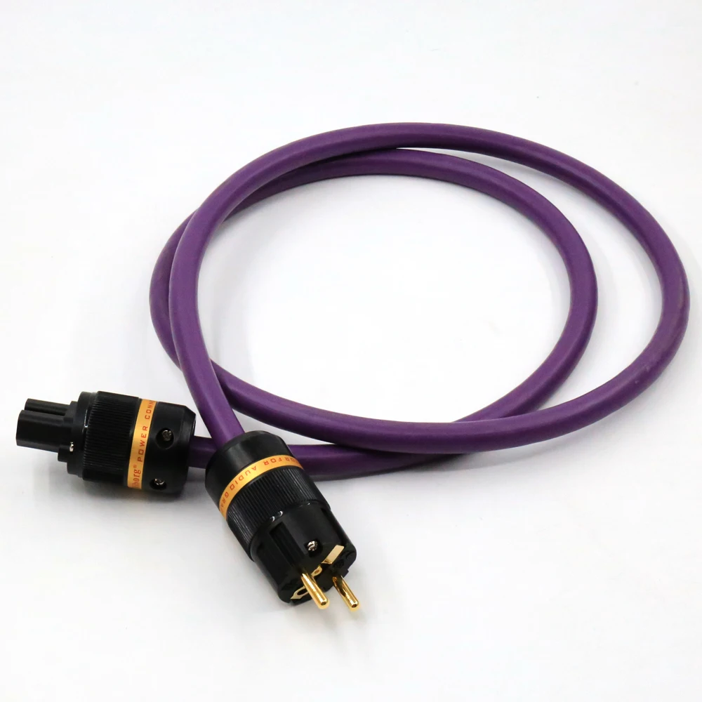 Audiocrast AC 313 Schuko Power Cord Cable With Pure Copper EU Schuko